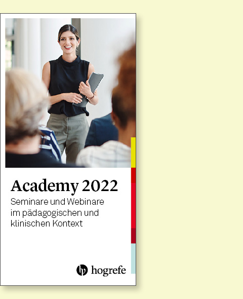 Academy Jahresflyer 2022 – pädagogische und klinische Psychologie