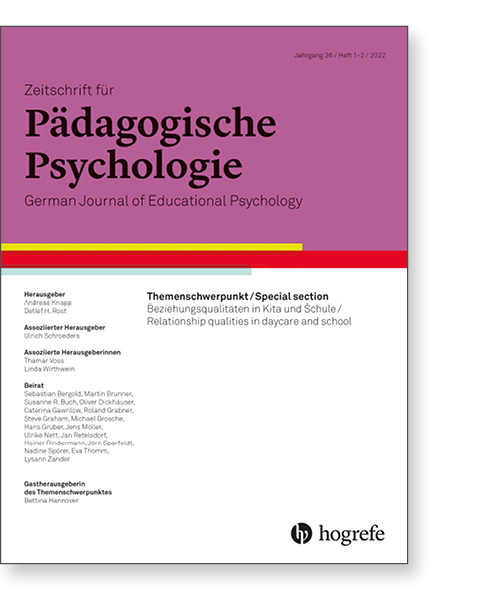 Zeitschrift für Pädagogische Psychologie_1-2_2022